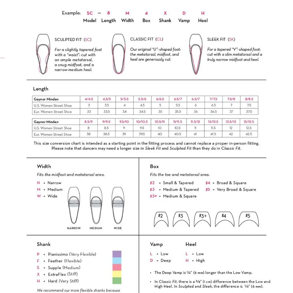 Gaynor Minden Sleek XFlex Pointe Shoe - Picture 5 of 5